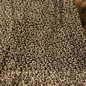 Flower Print Maternity Dress